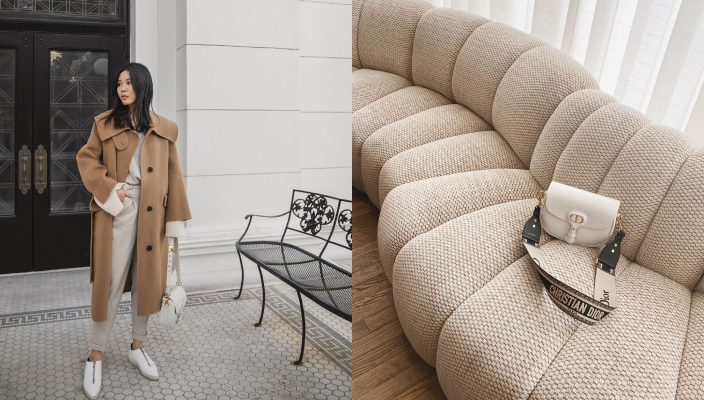 Burberry 白色手袋 